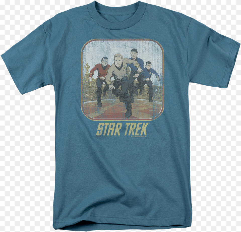 Star Trek, T-shirt, Clothing, Person, Man Png Image