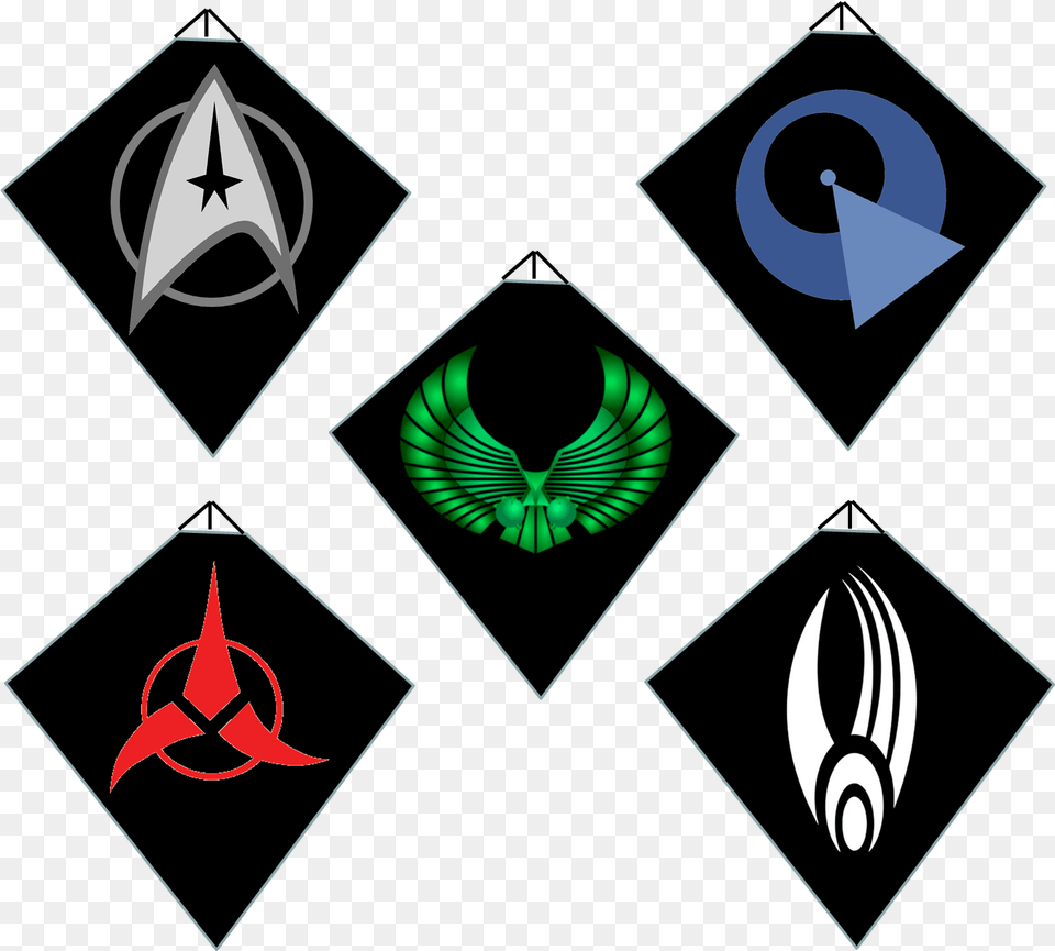 Star Trek 5 Symbols From Star Trek, Symbol, Logo Free Transparent Png