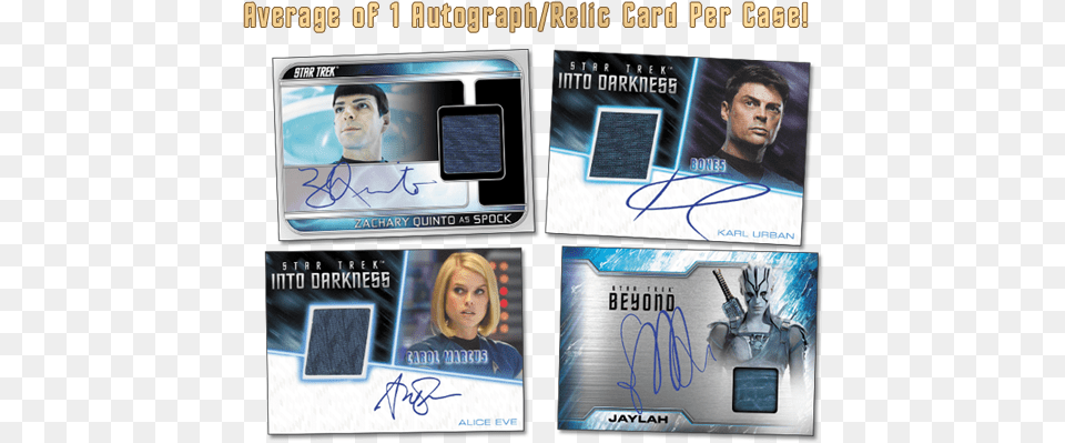 Star Trek Beyond Trading Cards Rittenhouse Archives Readers, Adult, Text, Person, Woman Png