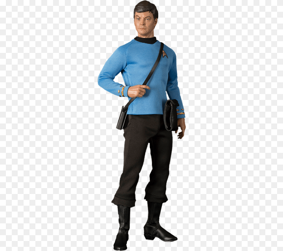 Star Trek Dr Leonard Bones Mccoy Sixth Scale Figure By Quant Smart Casual, Clothing, Long Sleeve, Sleeve, Man Free Png