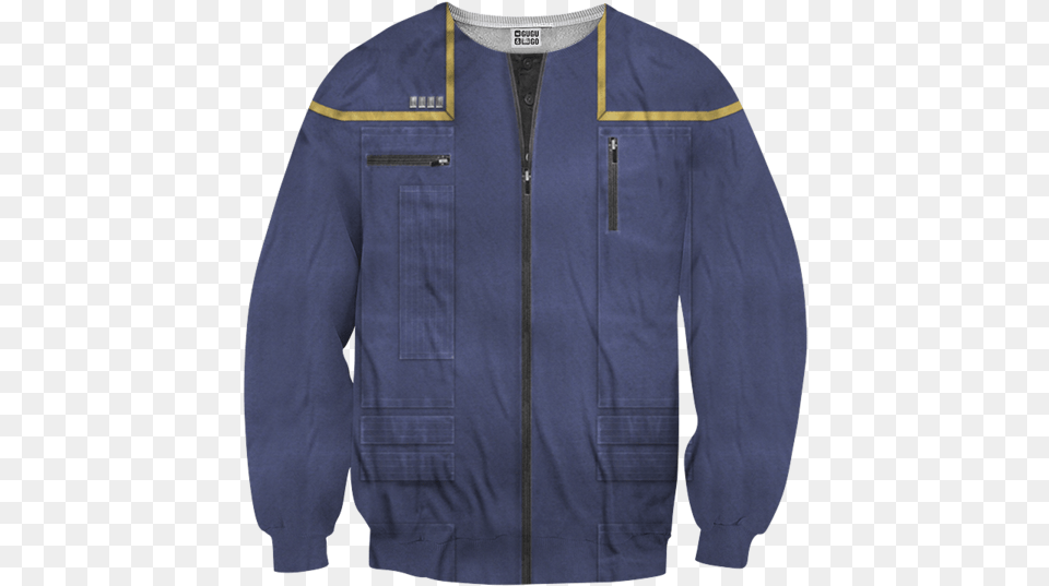 Star Trek Enterprise Command Uniform 3d Lined Bomber Jacket Nomex Iiia, Clothing, Coat Png