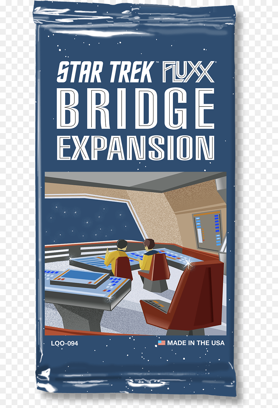 Star Trek Fluxx Bridge Expansion, Advertisement, Poster, Book, Publication Free Png Download