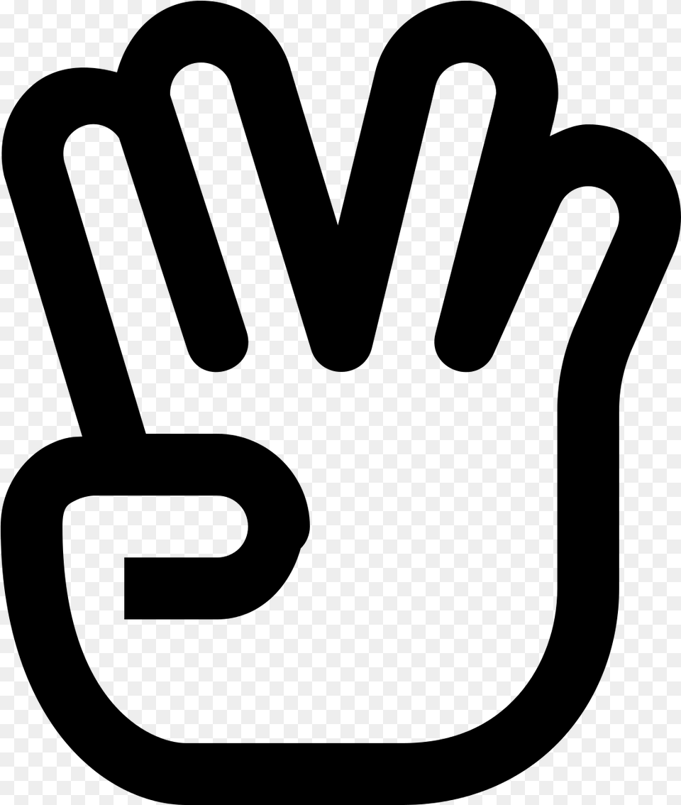 Star Trek Gesture Icon Star Trek Hand Symbols, Gray Free Transparent Png