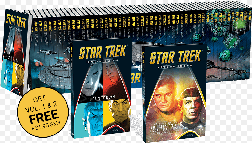 Star Trek Graphic Novel Collection Countdown, Book, Publication, Adult, Wedding Png