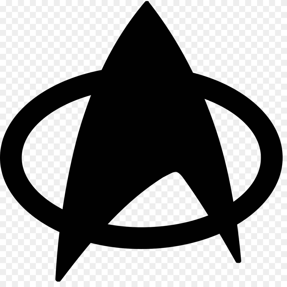 Star Trek Icon, Gray Free Png