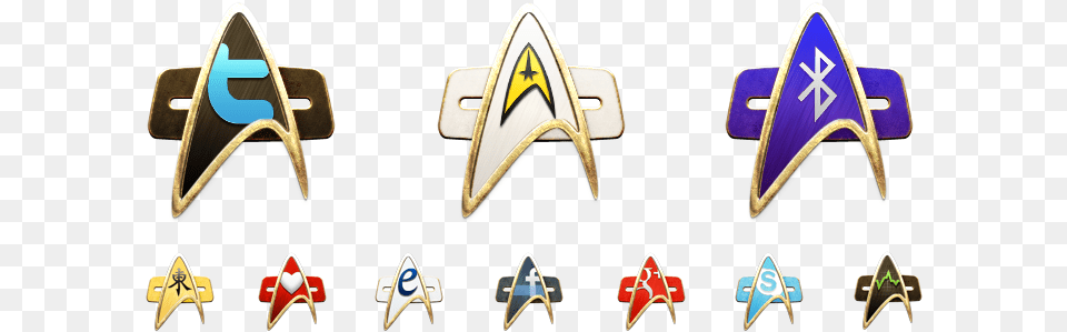 Star Trek Icons, Logo, Badge, Symbol, Accessories Png