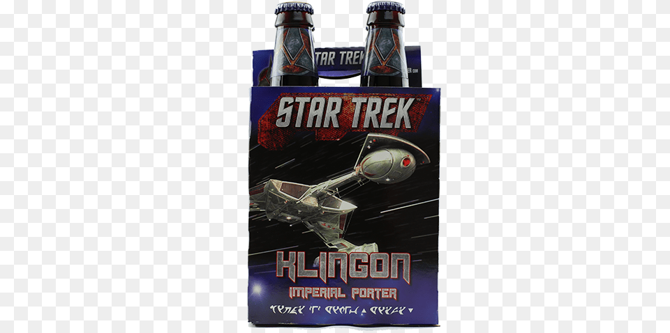 Star Trek Klingon Imperial Porter Star Trek, Alcohol, Beer, Beverage, Bottle Free Png