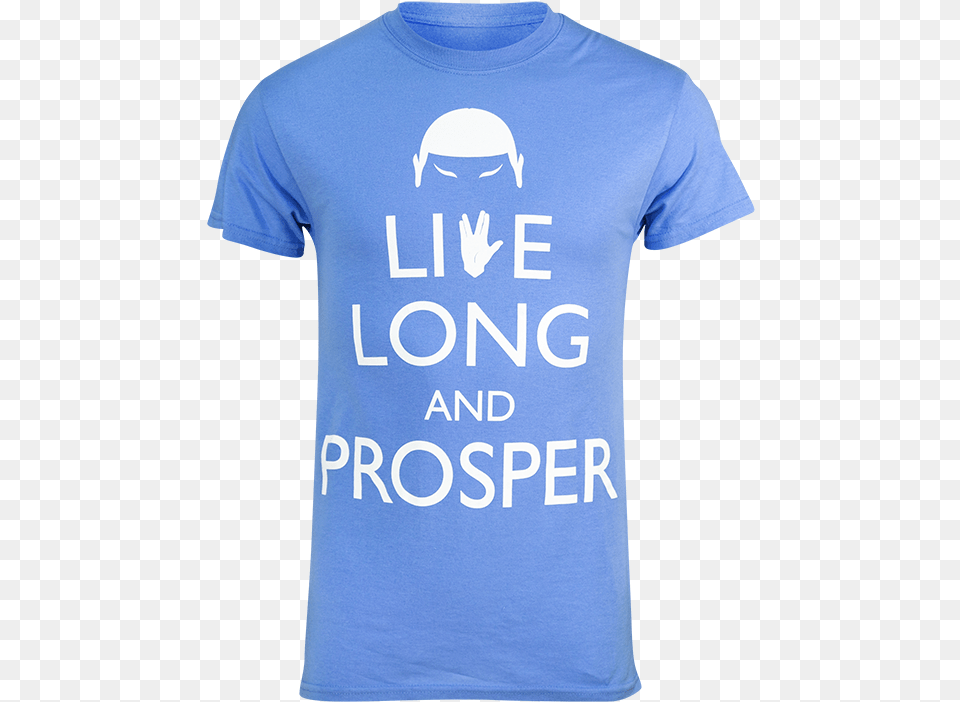 Star Trek Live Long Amp Prosper Running Shirt Active Shirt, Clothing, T-shirt Png