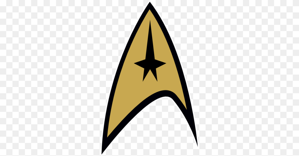 Star Trek Logo Star Trek Insignia, Symbol, Bow, Star Symbol, Weapon Png
