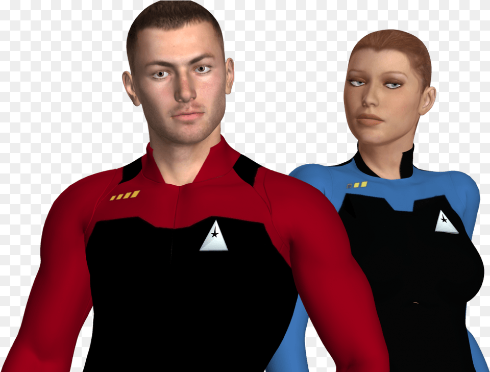 Star Trek Online Rankpins Combadges M4 V4 Wetsuit, Clothing, Sleeve, Long Sleeve, Adult Free Png