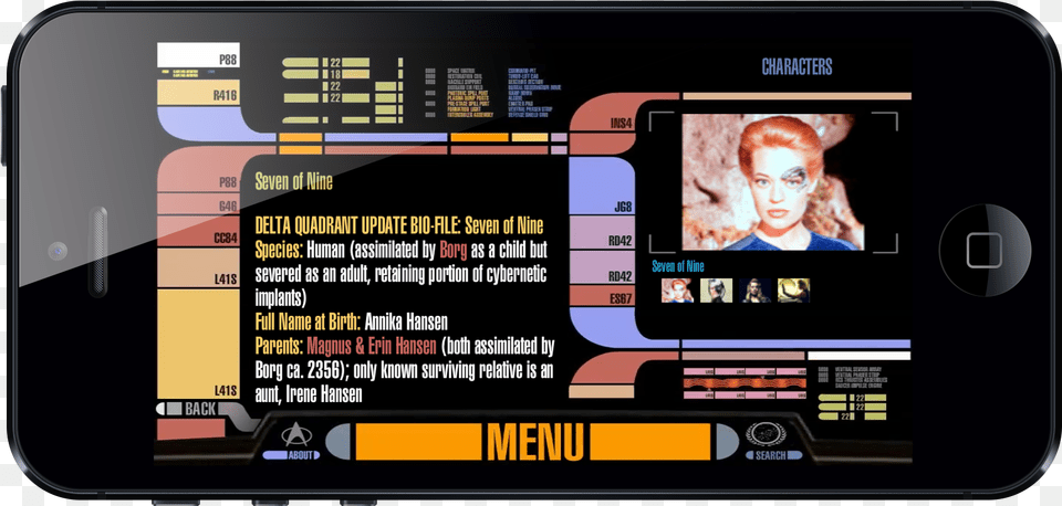 Star Trek Phone App, Mobile Phone, Electronics, Person, Adult Free Png Download