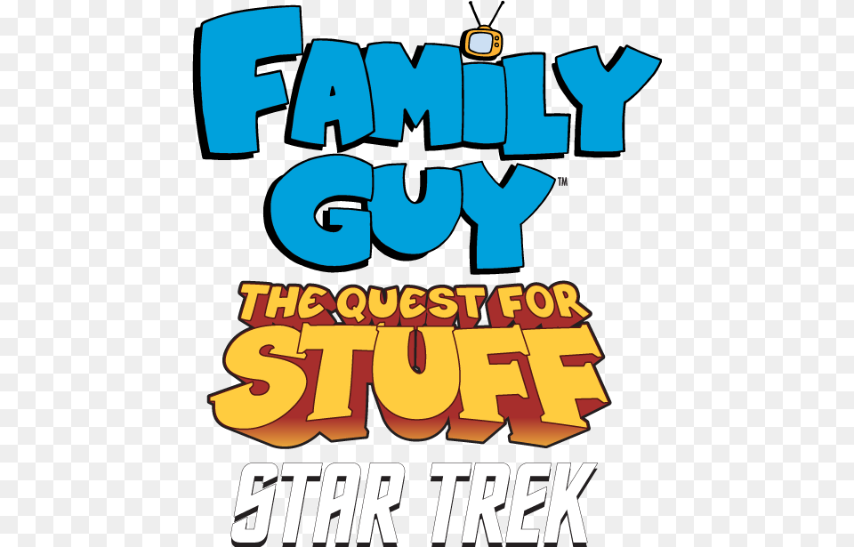 Star Trek Qampa With Tinyco Family Guy, Advertisement, Poster, Book, Publication Png Image