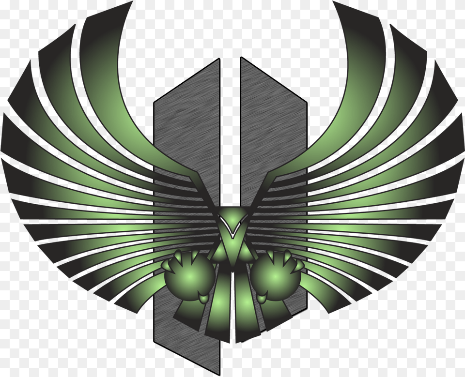 Star Trek Romulan Logo, Emblem, Symbol, Chandelier, Lamp Free Transparent Png