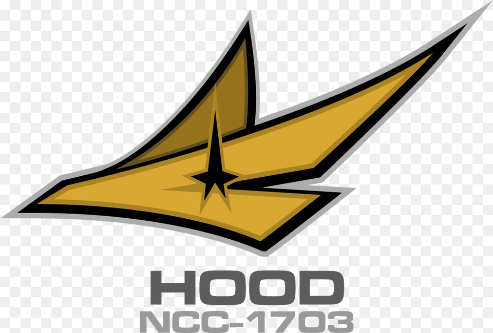 Star Trek Ship Clipart Emblem, Logo, Symbol Png Image