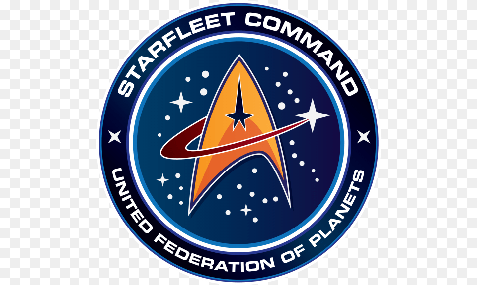 Star Trek Ship Starfleet, Emblem, Logo, Symbol Png Image