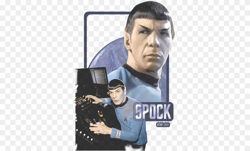 Star Trek Spock Kid39s T Shirt Youth Star Trek Spock, Adult, Male, Man, Person Free Png Download
