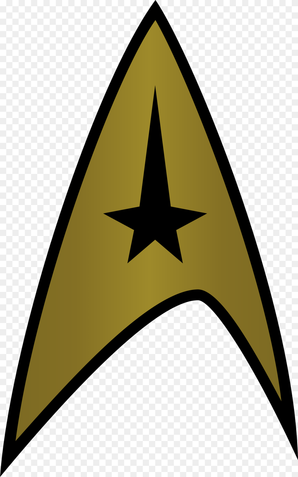Star Trek Starfleet Insignia Clipart Star Trek Logo Captain, Symbol, Star Symbol Free Transparent Png