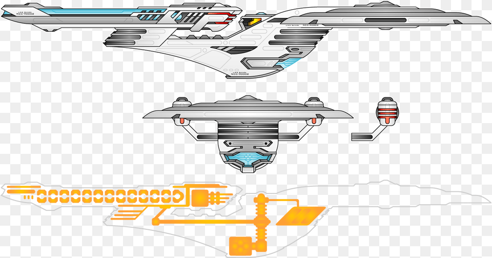 Star Trek Starship Concept Full Size Image Starship Design Star Trek, Aircraft, Transportation, Vehicle, Car Free Transparent Png