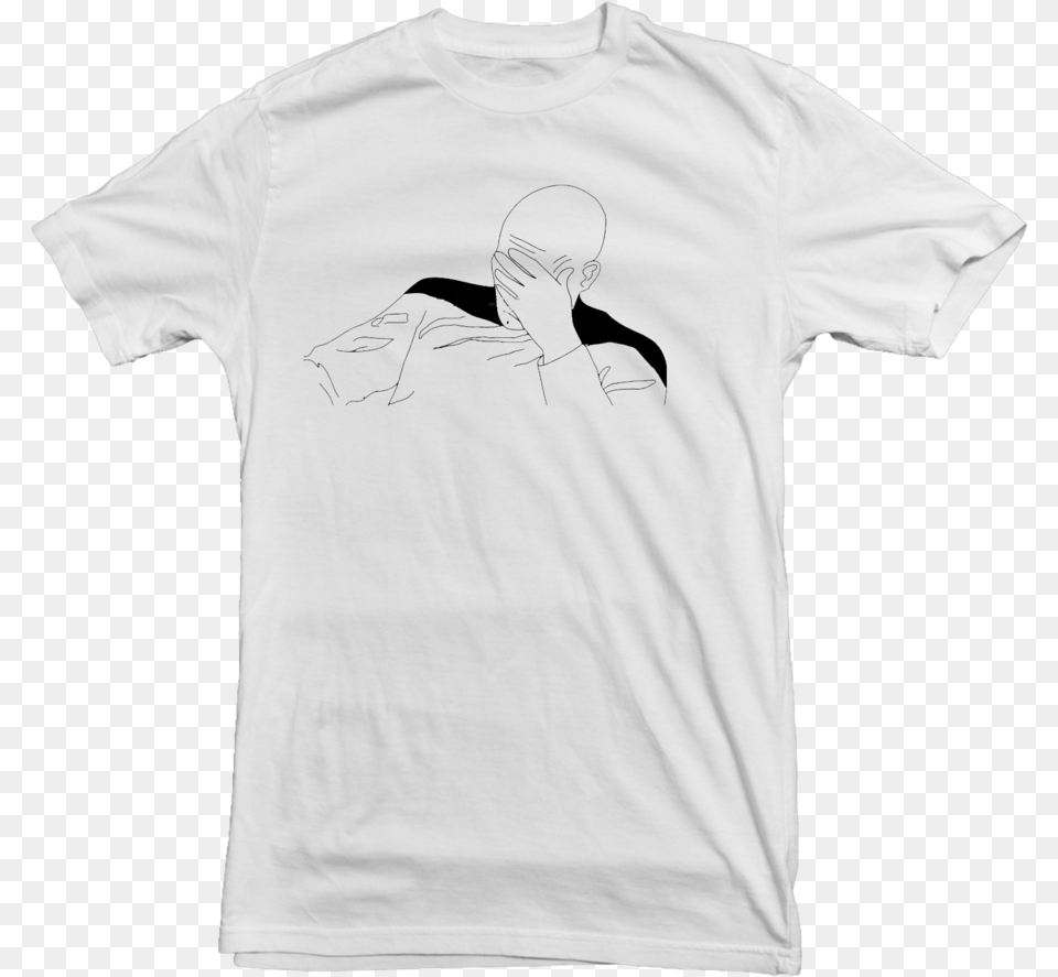 Star Trek T Shirt Face Palm Nick Foles Super Bowl Shirt, Clothing, T-shirt Free Png Download