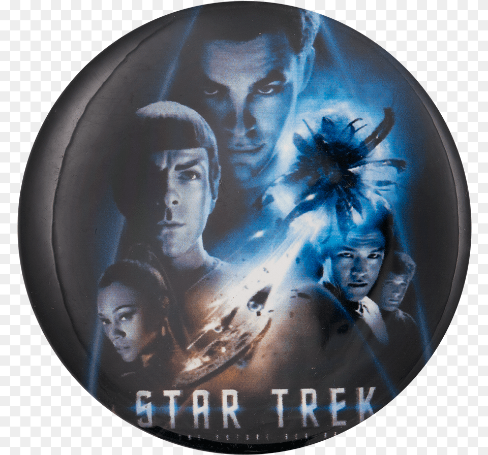 Star Trek The Future Begins Entertainment Button Museum Star Trek Movie Cover, Head, Cushion, Person, Home Decor Free Png Download