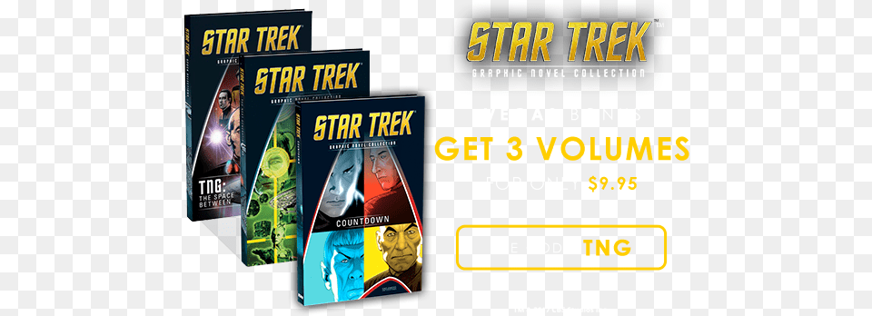 Star Trek The Graphic Novel Collection Vegas Special Sci Language, Advertisement, Poster, Book, Publication Free Transparent Png