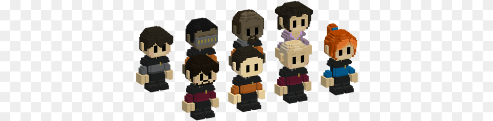 Star Trek Tng Toy Block Free Png