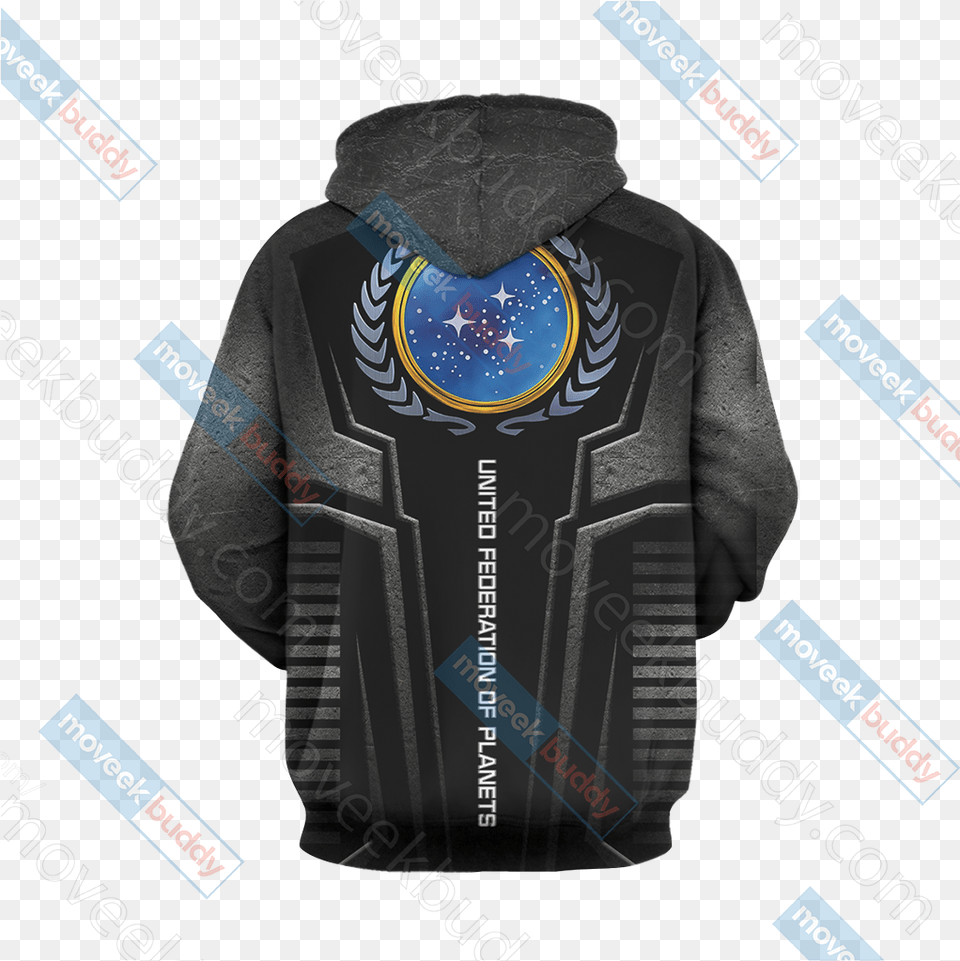 Star Trek United Federation Of Planets, Sweater, Knitwear, Sweatshirt, Hoodie Png Image