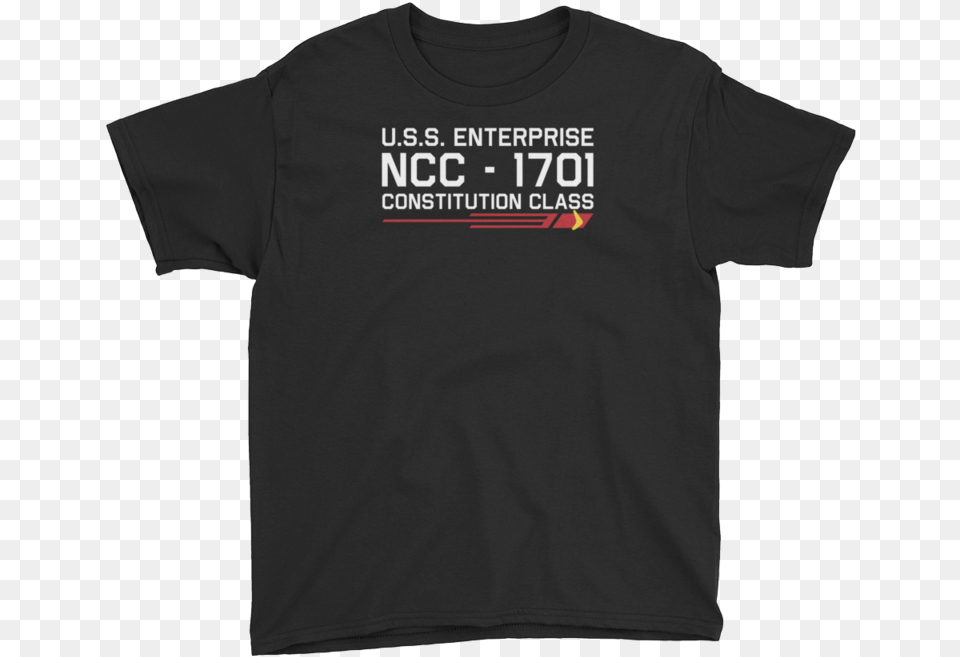 Star Trek Uss Enterprise 1701 Kid S T Shirt Mcr Merch 2019, Clothing, T-shirt Png