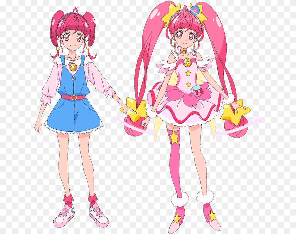 Star Twinkle Precure Cure Star Pretty Cure Star Twinkle, Book, Publication, Comics, Child Free Png