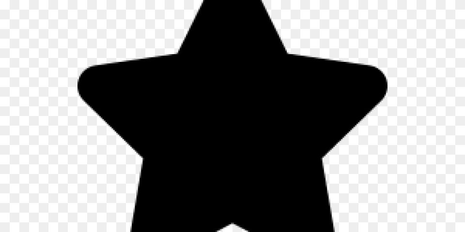 Star Vector Image, Gray Free Png