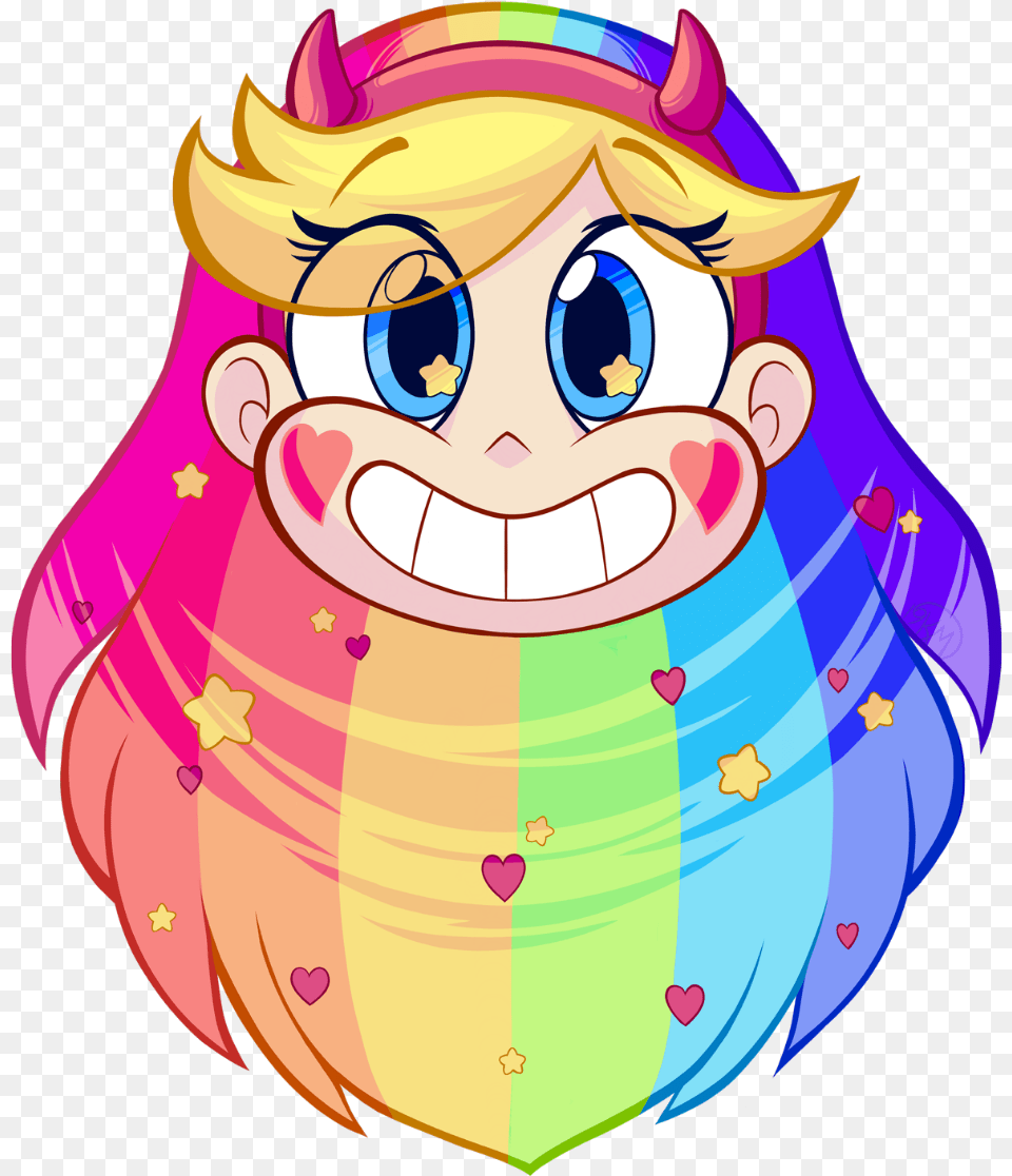 Star Vs The Forces Of Evil, Baby, Person, Art, Face Free Png Download