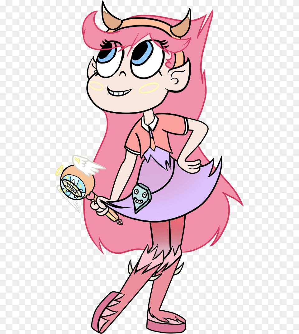 Star Vs The Forces Of Evil Character Fan Art, Book, Comics, Publication, Baby Free Transparent Png