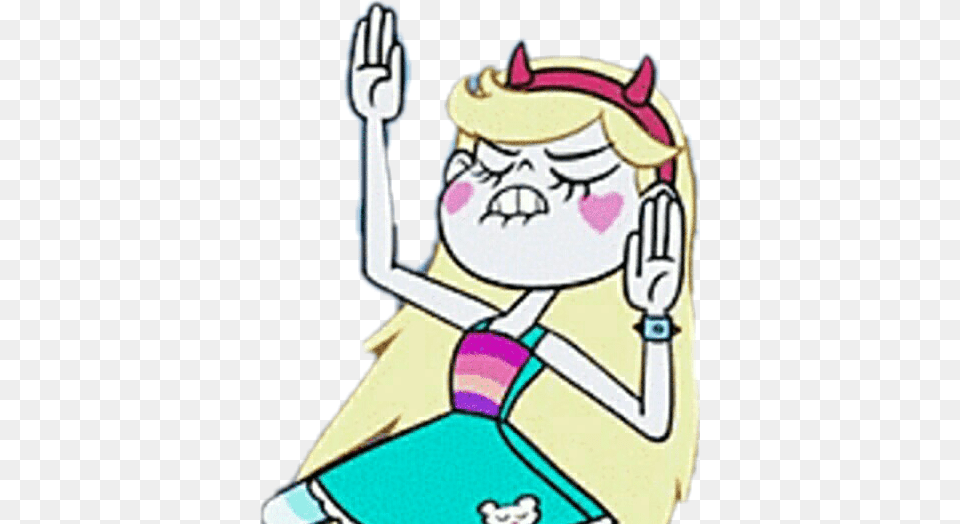 Star Vs The Forces Of Evil Gif Star Vs The Forces Of Evil, Cleaning, Person, Brush, Device Png Image