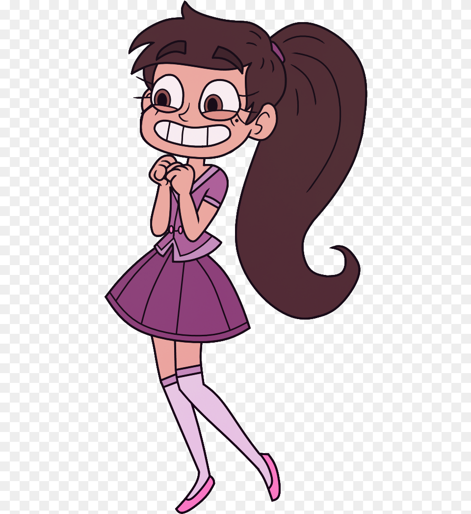 Star Vs The Forces Of Evil Marco Girl, Book, Comics, Publication, Person Free Transparent Png