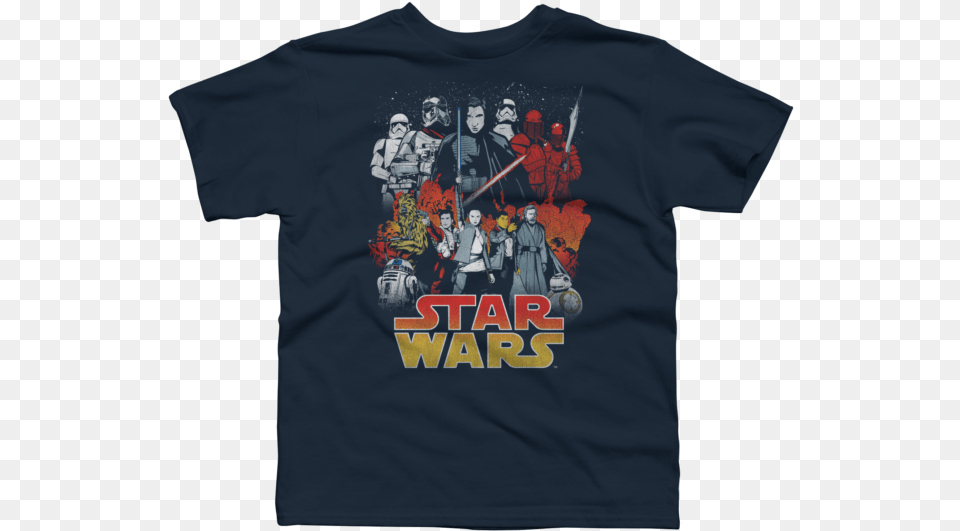 Star Wars, Clothing, T-shirt, Person, Adult Png Image