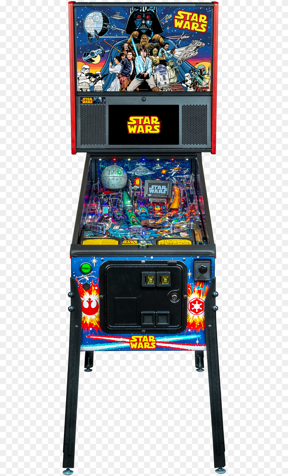 Star Wars, Arcade Game Machine, Game, Person Free Png Download