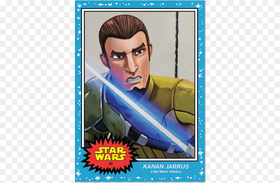 Star Wars 9 Topps, Book, Comics, Publication, Adult Free Png Download