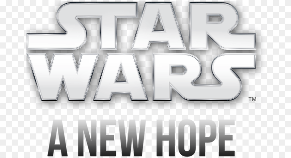 Star Wars A New Hope Logo, Text Free Transparent Png