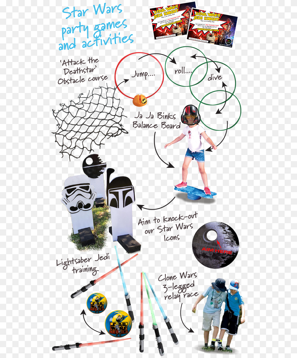 Star Wars Activities Star Wars Obstacle Course Ideas, Shorts, Clothing, Girl, Child Png