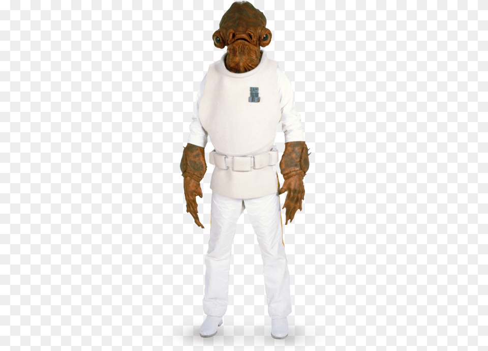 Star Wars Admiral Ackbar Star Wars Admiral Ackbar, Clothing, Costume, Person, Adult Png Image