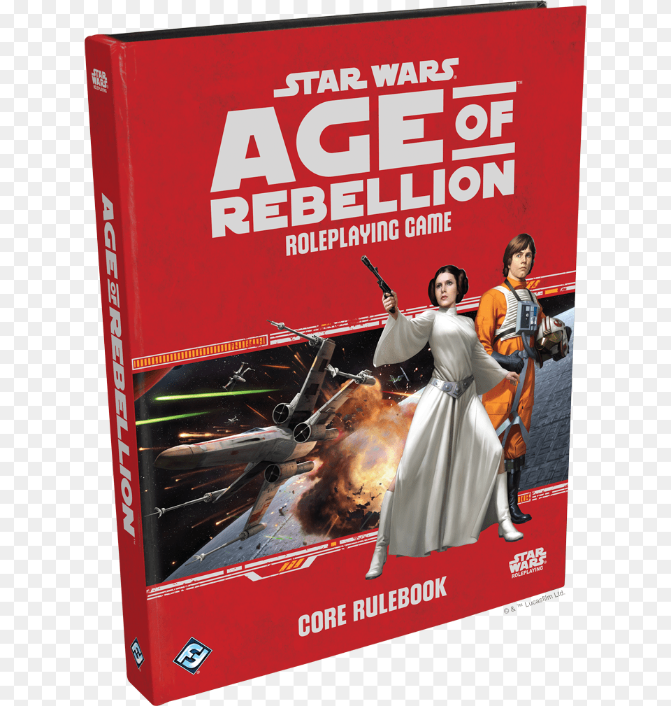 Star Wars Age Of Rebellion Core Book, Adult, Person, Female, Woman Free Png Download