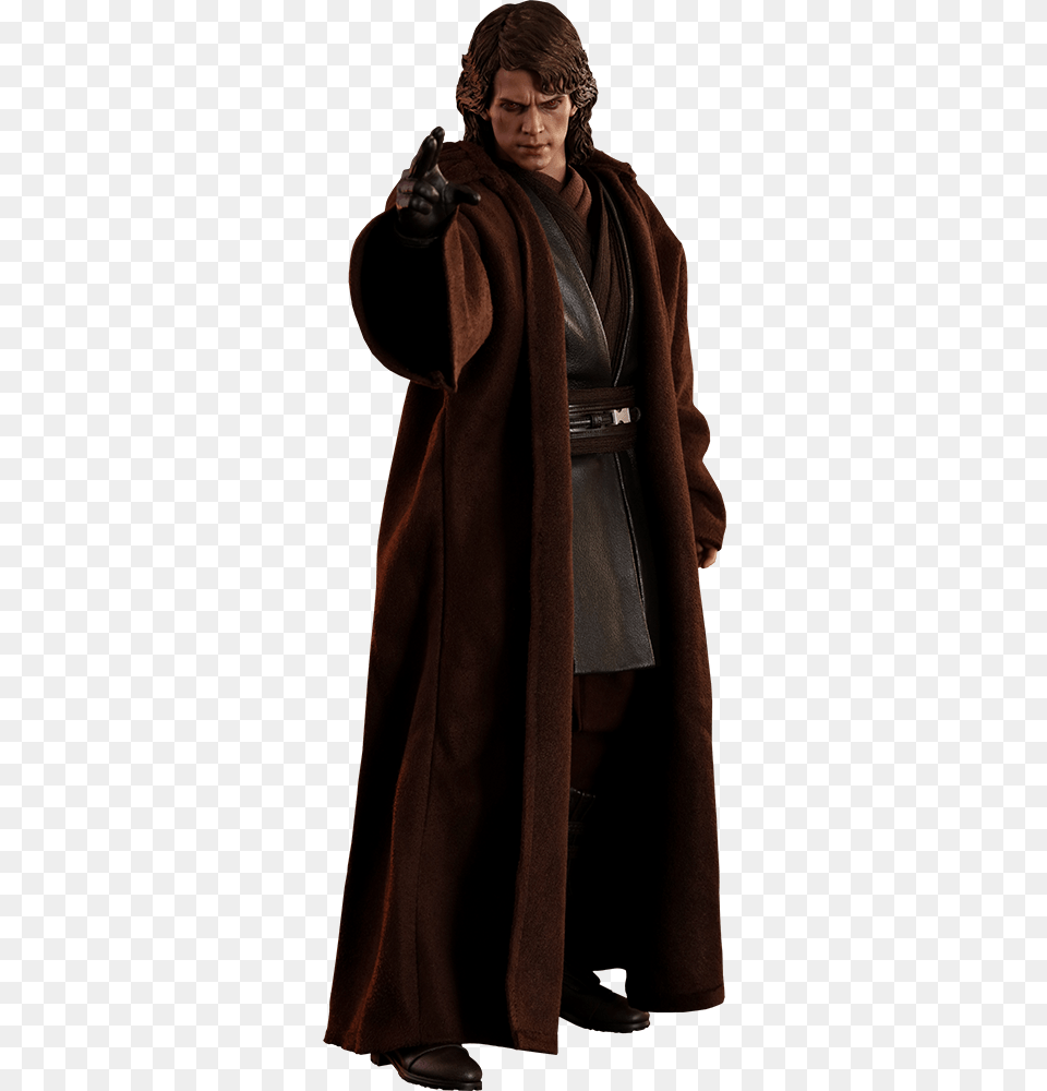 Star Wars Anakin Skywalker Dark Side Sixth Scale Figure, Clothing, Coat, Fashion, Overcoat Free Transparent Png