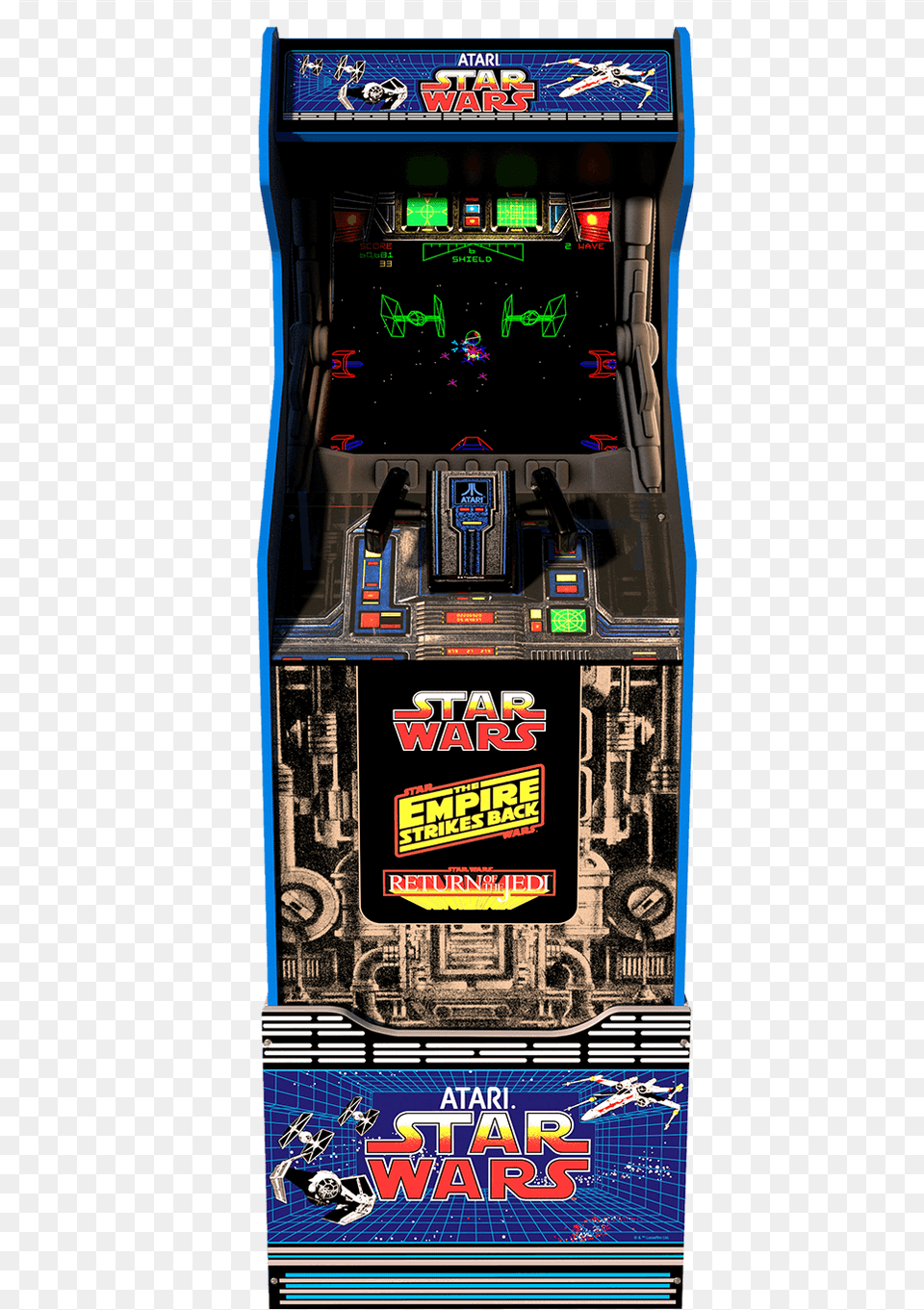 Star Wars Arcade, Arcade Game Machine, Game, Person Png Image