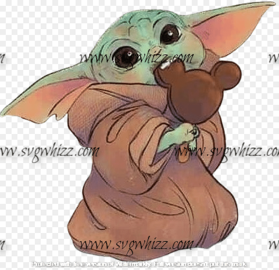 Star Wars Baby Yoda, Animal, Beak, Bird, Person Png