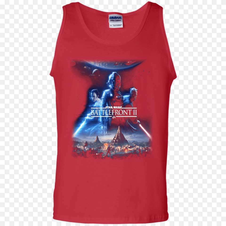Star Wars Battlefront Ii T Shirt Mun Fashion, Clothing, T-shirt, Tank Top, Adult Free Png Download