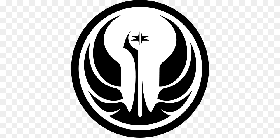Star Wars Battlefront Logo Star Wars Old Republic Symbol, Emblem, Weapon Png