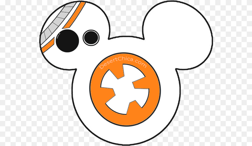 Star Wars Bb 8 Shirt Template Graphic Bb 8 Mickey Silhouette, Symbol, Ball, Football, Soccer Png Image