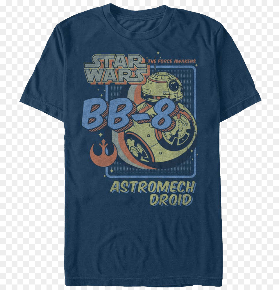 Star Wars Bb Cartoon 8, Clothing, Shirt, T-shirt Free Png