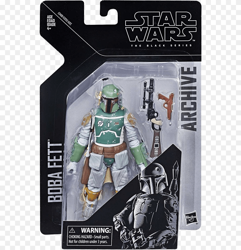 Star Wars Black Series Archive Boba Fett, Adult, Male, Man, Person Free Png Download