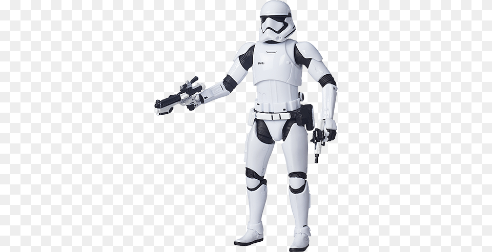 Star Wars Black Series Figur First Order Stormtrooper Star Wars Black Series 6 Inch Figure First Order Stormtrooper, Robot, Helmet, Person Free Png Download